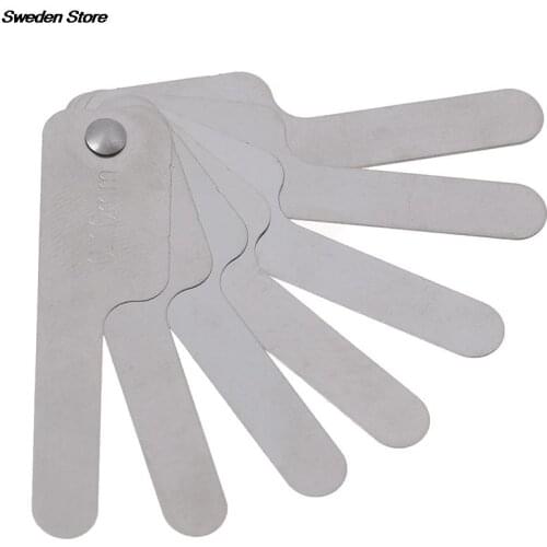 0.1-0.5mm Sliver Orthodontic Ruler Stainless Steel Dental Orthodontic Interproximal Enamel Reduction IPR Gauge Ruler