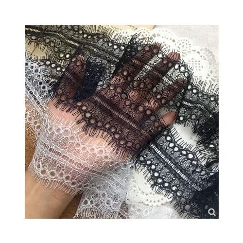 Width 6CM High Quality Must DIY Clothing Wedding Hat Decoration Skirt Extension Accessories 6M/pack