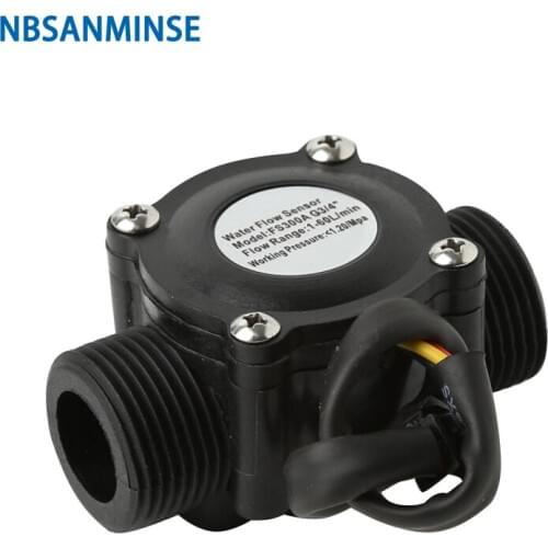 SMS300A G3/4 Water flow sensor Water heaters Campus swipe machine Water vending machines NBSANMINSE