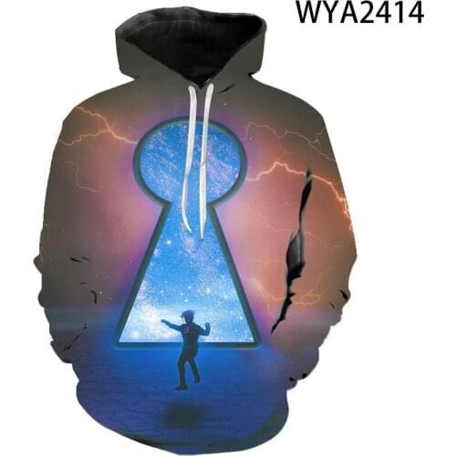 Men Hoodies 3D Print Rapper Lil Uzi Vert Fashion Men/women Hoodie Eternal Atake Sweatshirt Hip hop Pullover Hooded Tops Boys