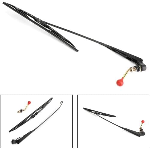 Artudatech UTV Manual Windshield Wiper Universal for Polaris Ranger RZR For for Kymco UXV For Can-am