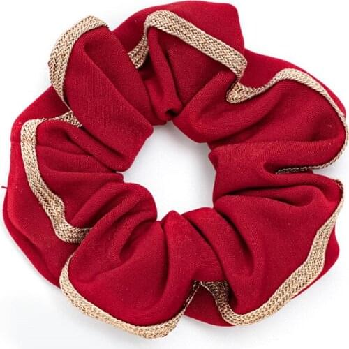 Top Quality Woman Luxury Hair Ties Vintage Korean Style Hairband Royal Scrunchies Girls Ponytail Holders Rubber Band Hair Rope