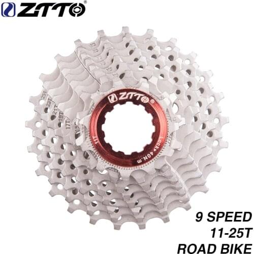 ZTTO 9 SpeedCassette 11-25T 9s 25T Freewheel Road Bike Bicycle Parts 18S 27S Speed Sprocket for Sora 3300 3500 R3000