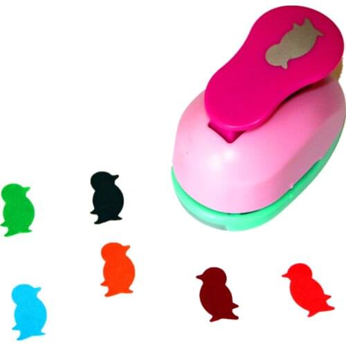 1 inch penguin design eva foam punch paper punches scrapbooking cutter hole punch craft punching for DIY artwork