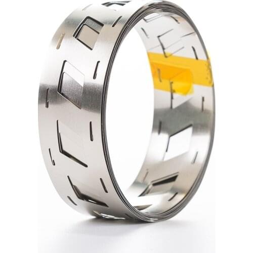 10 meter /lot 2S2P 2S3P 2S4P 2S5P 2S6P 2S7P 2S8P 18650 battery pack pure nickel strip Ni nickel belt 0.15*23.02mm size