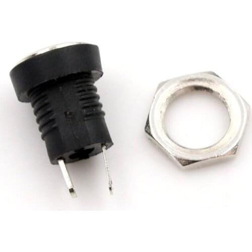 10 Pcs 13A 12v For DC Power Jack Socket Female Panel Mount Connector Plug Adapter Cap 3.5*1*3cm