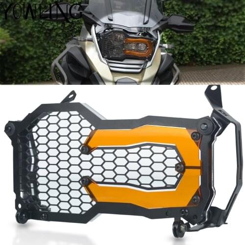 2020 FOR BMW R1250GS R1200GS LC ADV Motorcycle Headlight Guard Grille Grill transparent lens Cover Protector R 1250 GS R 1200 GS