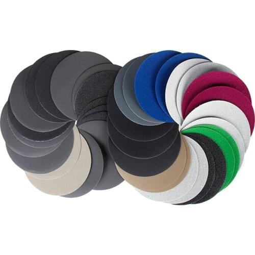 5PCS 5 Inch(125mm)for Wet/Dry Round Abrasive Sandpaper Silicon Carbide Hook&Loop Waterproof Sanding Discs
