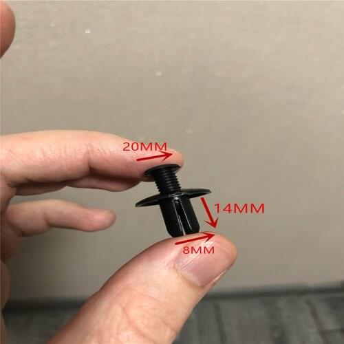 Car Fastener Clips for Renault Megane 2 3 Duster Logan Clio 4 3 Laguna 2 Sandero Scenic 2 Captur