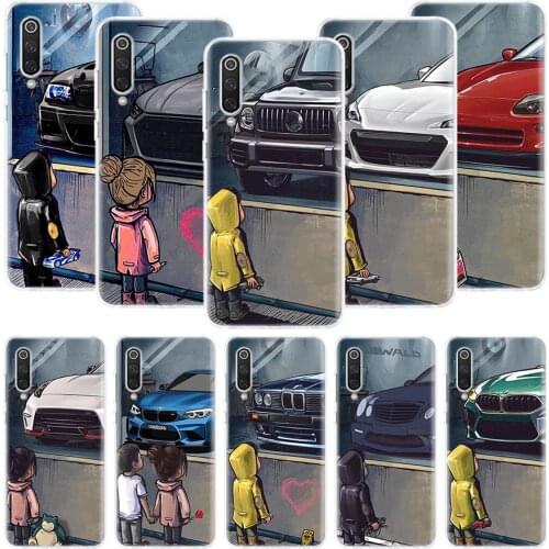 Boy See Sports Car Jdm Drift Phone Case For Xiaomi Redmi Note 10 9 8 Pro 9S 8 8T 7 6 5 6A 7A 8A 9A 9C 4X S2 K20 K30 Art Cover Co