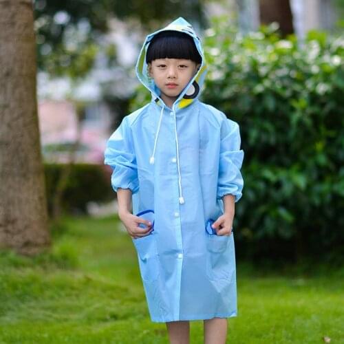 Girls Raincoat Toddler Hooded Waterproof Coat For Girls And Boys Children Kids Outwear