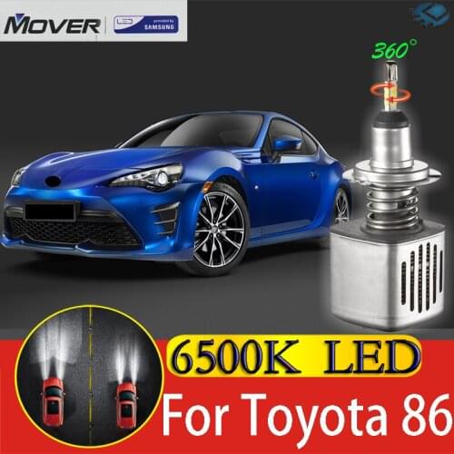 Car Headlight Bulbs LED Provided By SAMSUNG For Toyota 86 2013-2017 LED Car 6500K White Light Auto Headlight 2X