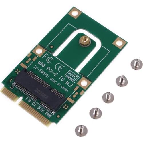 Mini PCI-E to m2 Adapter Converter Expansion Card m2 Key E Interface for m2