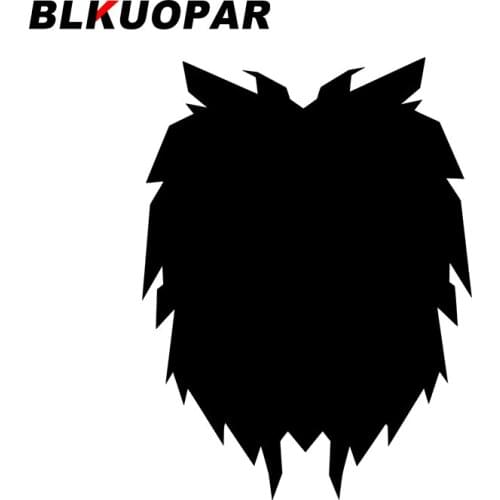 BLKUOPAR for Jungle Face Low Car Stickers Sunscreen Fashionable Decals Scratch-Proof Helmet Windows Windshield Decor Car Goods