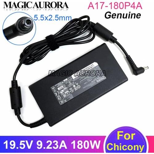 New Chicony A17-180P4A 19.5V 9.23A 180W Laptop AC Adapter A15-180P1A For CLEVO P950HR N850HP6 MSI GE72VR GS63VR GS43VR WS63VR