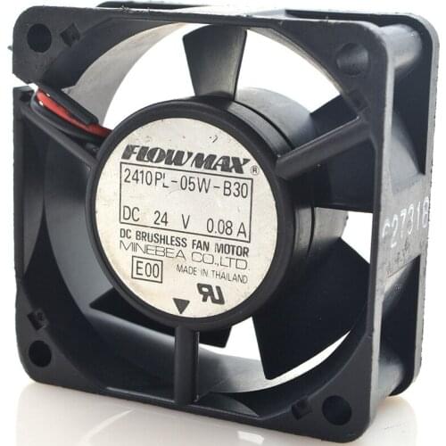 Original FOR FLOW MAX 2410PL-05W-B30 24V 0.08A 6025 6CM heat dissipation fan