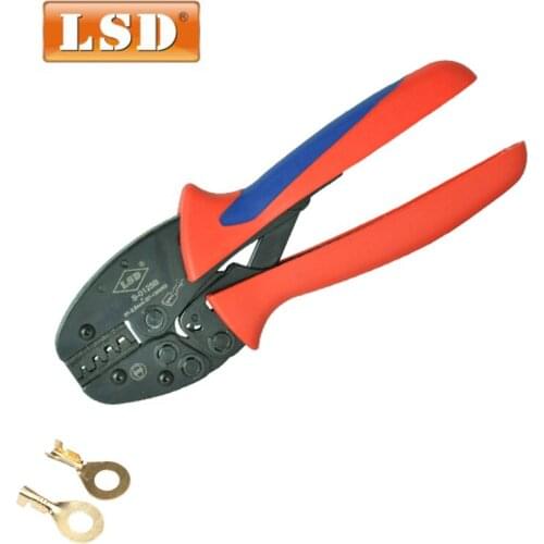 S-0125B manual crimping tool 0.5-2.5mm2 27-13 awg crimping tools carbon steel crimping pliers