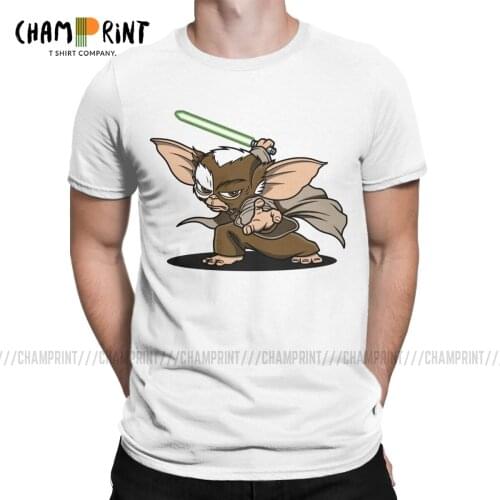 Vintage Master Mogwai T-Shirts Men T Shirts Gremlins Gizmo Monster Gremlin 80s Horror Christmas Movie Tee Shirt Birthday Present