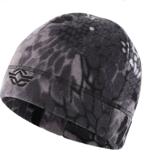 1pc Unisex Winter Warm Fleece Hats Outdoor Windproof Men Women Hiking Caps Fishing Cycling Cap Hunting Military Tactical Caps