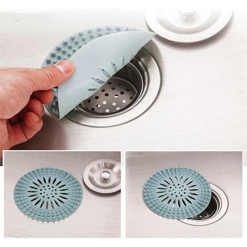 1Pc Anti Clogging Sink Sewer Shower Filter Floor Drain Cover Strainer Hair Stopper Tool Catcher For Bathroom Kitchen Accessories