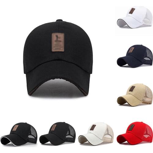 1pc New Outdoor Sport Cap Canvas Baseball Cap Men Women Adjustable Hat Cap Casual Leisure Hat Plain Fashion Summer Trucker Hat