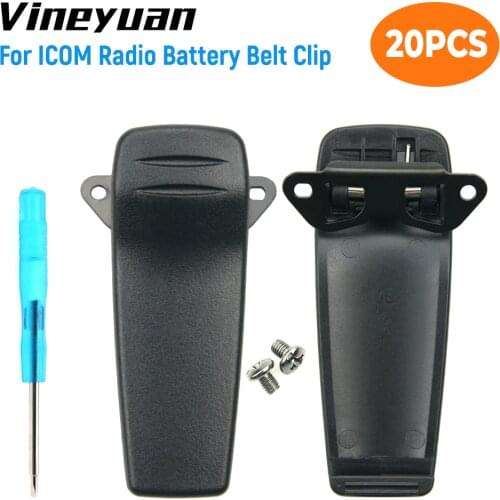 Walkie Talkie Belt Clip for ICOM BP-209 BP-210 BP-222 BP-209N BP-210N BP-222N IC-A6 IC-A6E