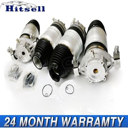 4pcs Front Suspension Kit Rear+Front Air Spring Fpr Q7 VW Touareg Cayenne 7P6601020K(019K) 7P6616039N(040N)