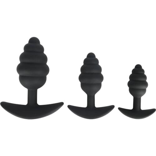 Butt Plug Silicone Anal Plug Open Expander Dildo Prostate Massager Anal Dilator Male Masturbator Women Men Couples Gay Sex Toys