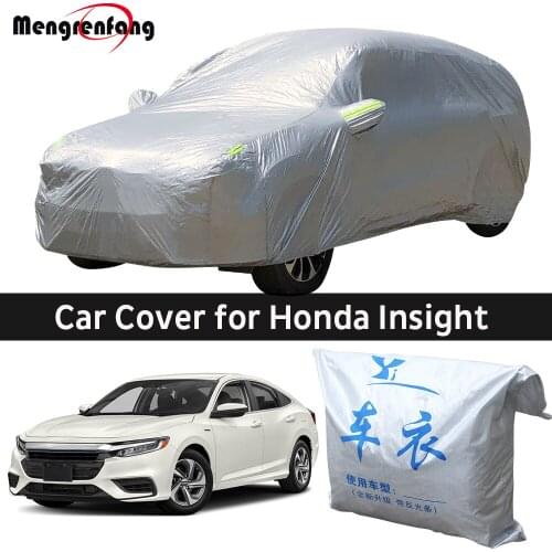 Car Cover Sun Shade Anti-UV Rain Snow Frost Protection Dust Proof Auto Cover Windproof For Honda Insight