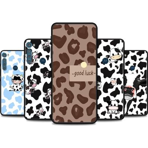 Phone Cover For Motorola G30 G10 G9 G8 Power Play Plus Shell Popular cow Moto G Stylus One Fusion Hyper E6s Edge Case
