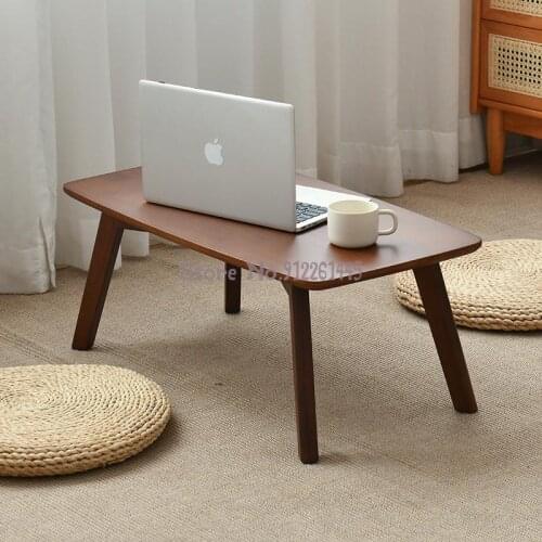 Solid Wood Bay Window Table Window Sill Kang Table Tea Table Balcony Computer Tatami Small Table Tea Small Tea Table