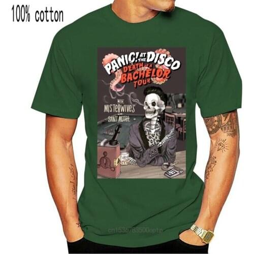 T SHIRT PANIC AT THE DISCO DEATH OF A BACHELOR TOUR CONCERT 2017