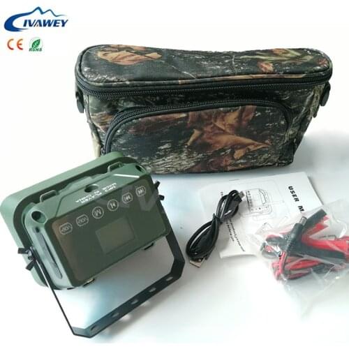 60W 160dB loud Speaker 300 bird voices hunting bird sounds mp3 player bird decoy with Arabia English menu