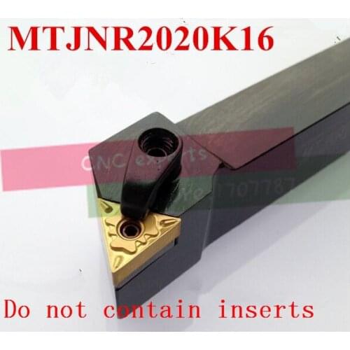 MTJNR2020K16 Indexable External turning tool holder,CNC Turning Tool Cutter,Lathe tool Holder For TNMG160404/08