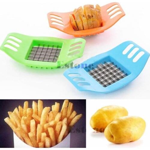 French Fries Potatoes Cutter Cut into Strips Kitchen Tools Gadgets Color Random