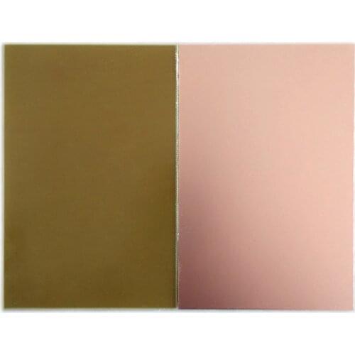 Small Batch (10pcs/lot) 10cm*15cm Blank Glass Single Side Copper Clad Plate Laminate Universal PCB Circuit Board Sheet