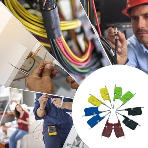 The New SDK08 Test Clip Ultra-small Clip Chip Foot Clip Pin 0.3MM Pitch 24V Clip SMD Chip Pin CLIP DIP Micro Chipset Adapter