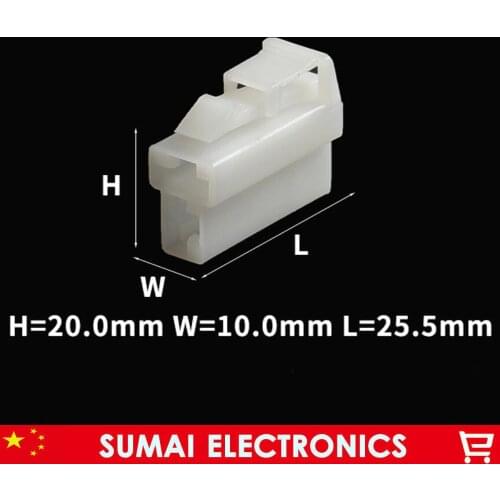 Sample,5pcs 2Pin 6.3mm civic fuel pump connector plug,6.3mm Auto electrical connector for Honda etc