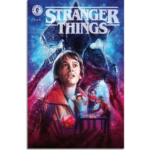 Stranger Things TV Series Silk Poster Wall Art Print 12x18 20x30 inch Decoration Pictures Wallpaper Living Room Decor