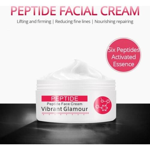 Peptide Face Cream Collagen Pure Face Cream Anti Aging Wrinkle Lift Firming Anti Acne Whitening Moisturizing Nourish For Women