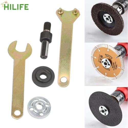 10mm Electric Drill Conversion Angle Grinder Connecting Rod for Cutting Disc Polishing Wheel 1 set
