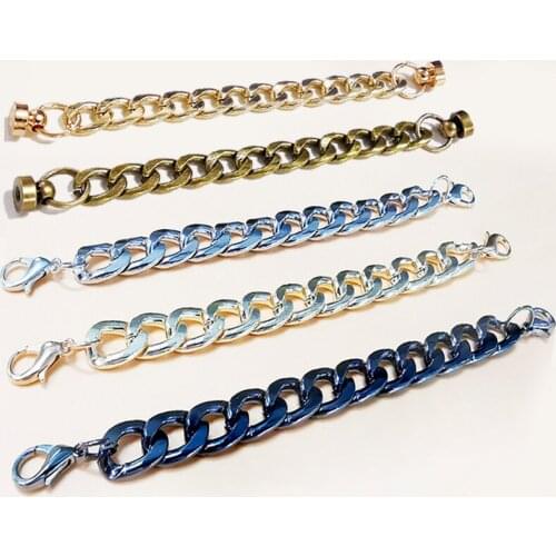 1 Pcs Mobile Phone Beauty DIY Jewelry Accessories Mobile Phone Case Buckle Belt Pull Ring Short Chain For Leather Craft
