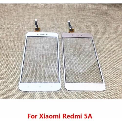 10pcs/lot Touch Screen Sensor Digitizer Glass lens for Xiaomi Redmi 5A Touch screen Front Glass Cover