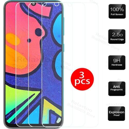 3Pcs Tempered Glass For Samsung Galaxy F41 F 41 F41 41f Light Screen Protector Safety Glass Cover Samsungf41 protection films