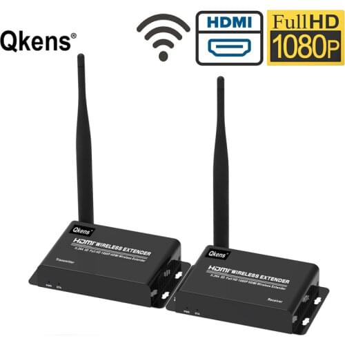 50M Wireless Wifi Transmitter Receiver Screen Mirroring HDMI Extender 1080P Video Converter for PS3 PS4 Laptop PC To TV Monitor