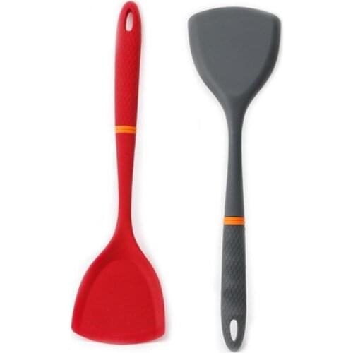 60% Hot Sale Non-stick Heat Resistant Food Grade Silicone Shovel Cooking Spatula Utensil Kitchen Tools
