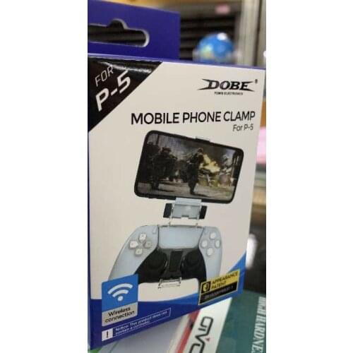 For PlayStation DualShock PS5 Game Controller Gamepad Smart Mobile Phone Cellphone Gaming Clip Clamp Mount Holder