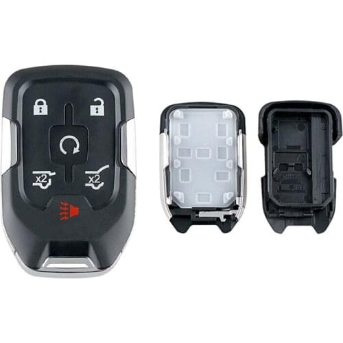 Car Smart Remote Key Case Fob Shell Replacement For Chevrolet Suburban Tahoe GMC Yukon 2014-2017