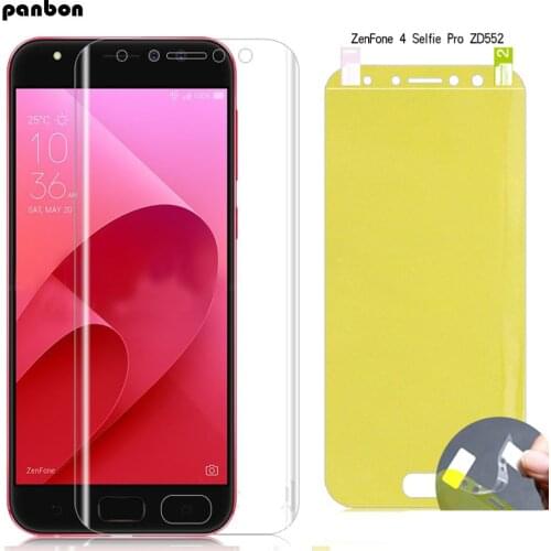 Hydrogel for Asus Zenfone 3 max Zoom laser ZC553KL ZE552KL ZE553KL ZC551KL ZE520KL Full Coverage Front Screen Guard Nano Film