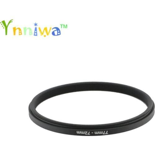 77-72 mm Metal Step down Rings Lens Adapter Filter Set